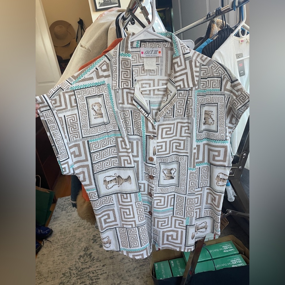 Vintage summer blouse